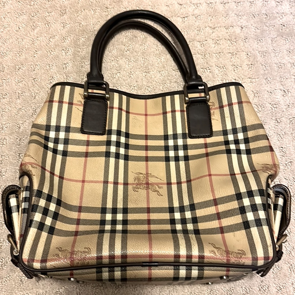 Vintage Burberry tote bag